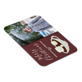 Hot-Chocolade-fotokerstkaart Magneet (Rechterzijde)