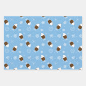 Hot-Chocolade Inpakpapier Vel (Voorkant 2)