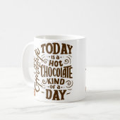 Hot-Chocolade Koffiemok (Voorkant links)