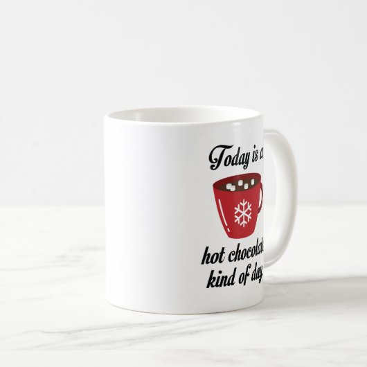 Hot-Chocolade Koffiemok (Voorkant rechts)