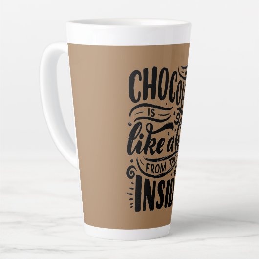 Hot-Chocolade Latte Mok (Linkerhoek)