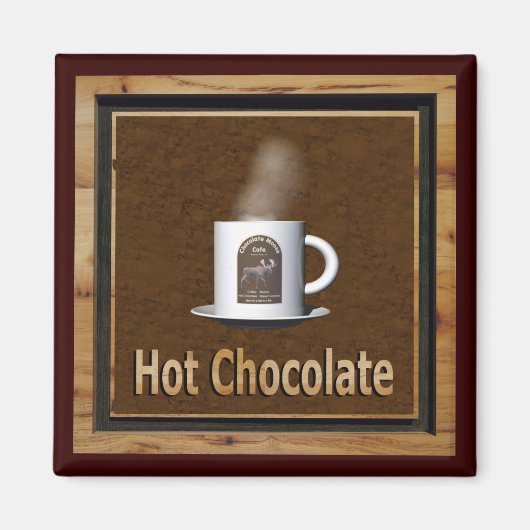 Hot-Chocolade Magneet (Voorkant)