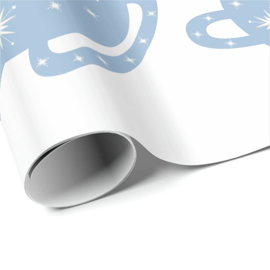 Hot Chocolade met Snowmen Cadeaupapier (Rol Hoek)