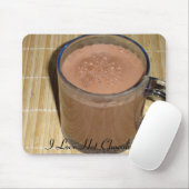 Hot Chocolade Mousepad Muismat (Met muis)