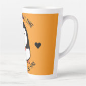 Hot Chocolade Penguin Drinker Latte Mok (Rechts)