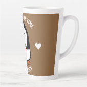 Hot Chocolade Penguin Drinker Latte Mok (Rechts)