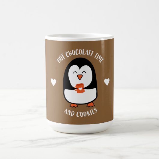 Hot Chocolade Penguin Drinker Magische Mok (Midden)