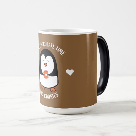 Hot Chocolade Penguin Drinker Magische Mok (Voorkant rechts)