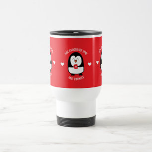 Hot Chocolade Penguin Drinker Reisbeker