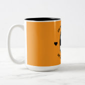Hot Chocolade Penguin Drinker Tweekleurige Koffiemok (Links)