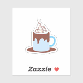 Hot-Chocolade Sticker