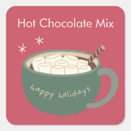 Hot-Chocolade stickers