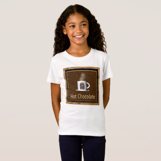 Hot-Chocolade T-shirt (Voorkant volledig)