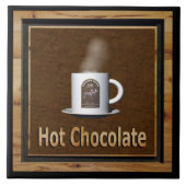 Hot-Chocolade Tegeltje (Voorkant)