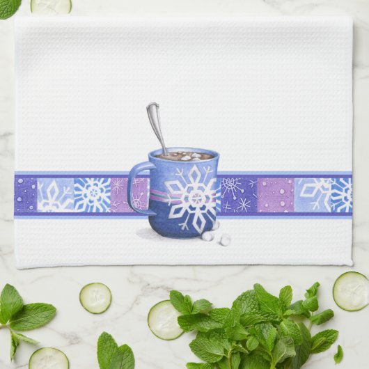 Hot-Chocolade Theedoek (Gevouwen)