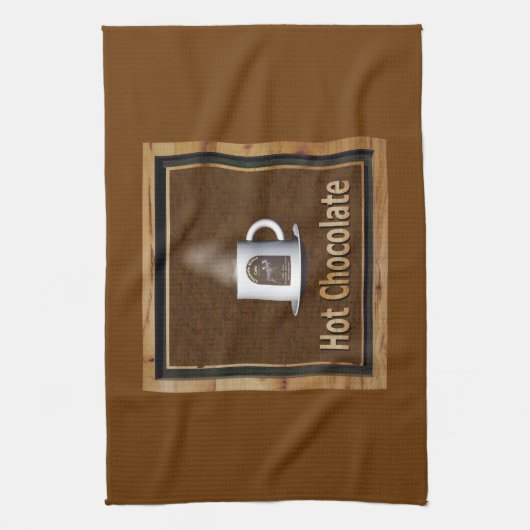 Hot-Chocolade Theedoek (Verticaal)