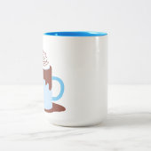 Hot-Chocolade Tweekleurige Koffiemok (Center)