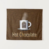 Hot-Chocolade Wandkleed (Voorkant (horizontaal))