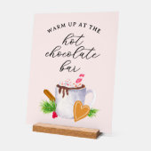 Hot Chocolate Bar Acryl Bord (Hoek)