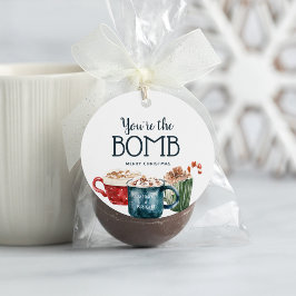 Hot Chocolate Bomb Gift Label