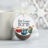 Hot Chocolate Bomb Gift Label