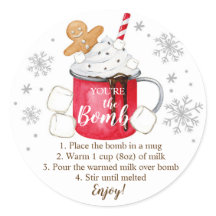 Hot Chocolate Bomb Je bent de Bomb Cocaca Kerstmis