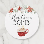 Hot-Chocolate Bomb Richtingen Label (Voorkant)