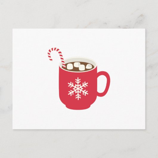 Hot Chocolate Briefkaart (Voorkant)