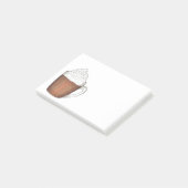 Hot-Chocolate Cacao-hipped Cream Holiday Post-its Post-it® Notes (Schuin)