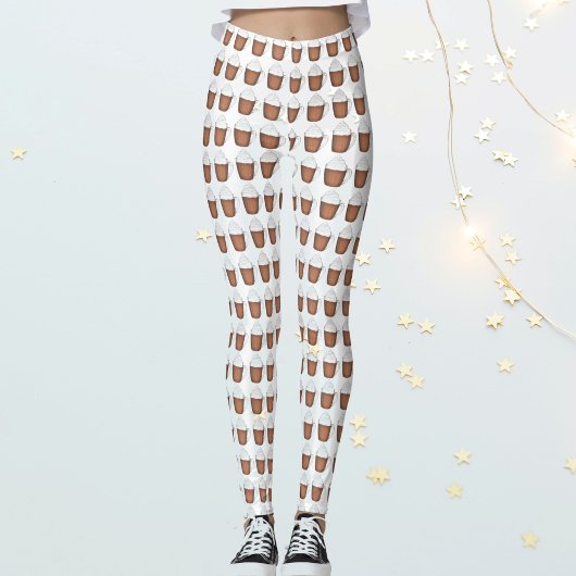 Hot Chocolate Cacao Vakantie Kerst Drinken Leggings