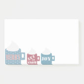 Hot-Chocolate Camp Mok Aangepast aangepast Post-it® Notes (Voorkant)