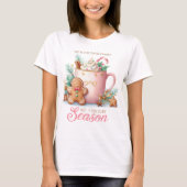 Hot Chocolate Christmas Season t-shirt (Voorkant)