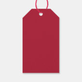 Hot Chocolate Classroom Valentijnsdag Kaart Cadeaulabel (Achterkant)