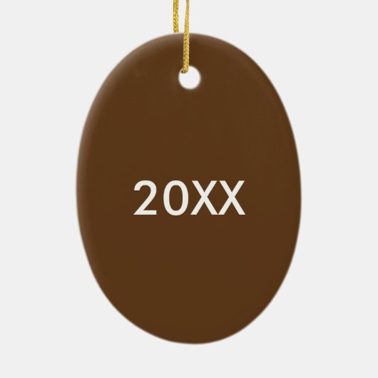 Hot Chocolate Cocoa Winter Kerstfeestdag Drink Keramisch Ornament (Achterkant)