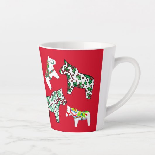 Hot Chocolate Dala Horses Mok (Rechts)