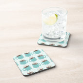 Hot Chocolate Happiness Patroon Onderzetter (Rechterzijde)