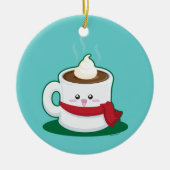 Hot Chocolate Keramisch Ornament (Voorkant)