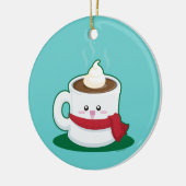 Hot Chocolate Keramisch Ornament (Links)