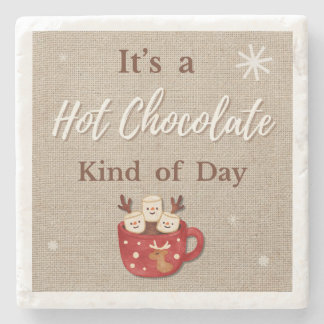 Hot Chocolate Kind of Day Coaster Stenen Onderzetter