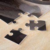 Hot Chocolate Marshmallows Stoom Gezellige Winter Legpuzzel (Zijkant)