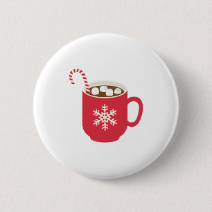Hot Chocolate Ronde Button 5,7 Cm