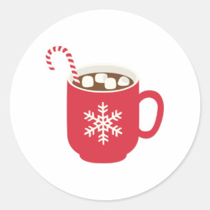 Hot Chocolate Ronde Sticker
