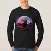 Hot Chocolate Synthwave 80s Retrowave Aesthetic T-shirt (Voorkant)