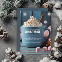 Hot Chocolate w / slagroom Gezellig Baby shower