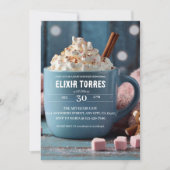 Hot Chocolate w / slagroom Gezellig Baby shower Kaart (Voorkant)