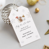 Hot Chocolate Winter Baby shower Favorieten Cadeaulabel