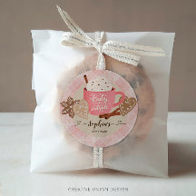 Hot Chocolate Winter Baby shower Meisje