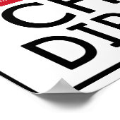 Hot Choir Director Poster (Hoek)