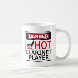 Hot Clarinet Player Koffiemok