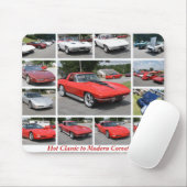 Hot Classic naar Modern Corvettes Muismat 2 (Met muis)